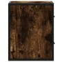 Mesita de noche de pared color roble ahumado 40x31x39,5 cm by , Nightstands - Ref: Foro24-848728, Price: 45,05 €, Discount: %