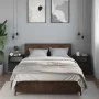 Mesitas de noche de pared 2 unidades negra 40x31x39,5 cm de , Mesitas de noche - Ref: Foro24-848735, Precio: 69,28 €, Descuen...