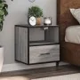 Mesita de noche de pared gris sonoma 40x31x39,5 cm de , Mesitas de noche - Ref: Foro24-848740, Precio: 42,05 €, Descuento: %