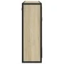 Armario con espejo de baño madera roble sonoma 65x20x60 cm de , Tocadores de baño - Ref: Foro24-849255, Precio: 84,74 €, Desc...