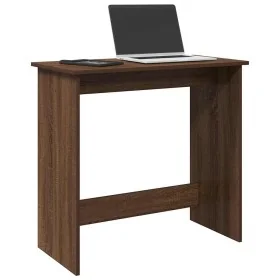 Escritorio de madera de ingeniería roble marrón 80x40x75 cm de , Escritorios - Ref: Foro24-860460, Precio: 44,95 €, Descuento: %