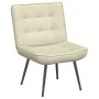 Sillón de relax terciopelo crema 64x74x84 cm von , Stühle - Ref: Foro24-4012325, Preis: 91,96 €, Rabatt: %