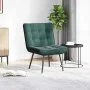 Sillón de relax terciopelo verde oscuro 64x74x84 cm von , Stühle - Ref: Foro24-4012319, Preis: 91,46 €, Rabatt: %