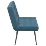 Banco de terciopelo azul 110x74x84 cm de , Bancos - Ref: Foro24-4012346, Precio: 134,79 €, Descuento: %