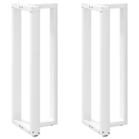 Patas de mesa bar forma T 2 uds acero blanco 50x35x(110-111) cm de , Patas para mesas - Ref: Foro24-4013101, Precio: 155,63 €...