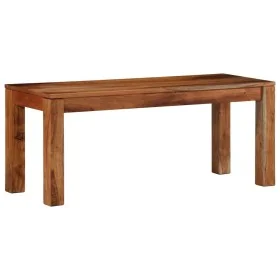 Banco 110 cm madera maciza acacia by , Benches for halls and storage - Ref: Foro24-4102375, Price: 144,21 €, Discount: %