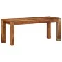 Banco 110 cm madera maciza acacia de , Bancos para recibidores y almacenamiento - Ref: Foro24-4102375, Precio: 144,21 €, Desc...