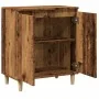 Aparador de madera contrachapada envejecida 60x35x70 cm de , Aparadores - Ref: Foro24-856476, Precio: 67,59 €, Descuento: %