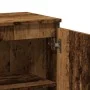 Aparador de madera contrachapada envejecida 60x35x70 cm de , Aparadores - Ref: Foro24-856476, Precio: 67,59 €, Descuento: %