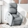 Sillón reclinable elevable de tela gris claro de , Sillones - Ref: Foro24-3302972, Precio: 242,65 €, Descuento: %