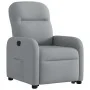 Sillón reclinable elevable de tela gris claro de , Sillones - Ref: Foro24-3302972, Precio: 242,65 €, Descuento: %