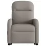 Sillón reclinable elevable tela gris taupe de , Sillones - Ref: Foro24-3302979, Precio: 266,91 €, Descuento: %