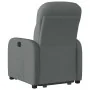 Sillón eléctrico reclinable elevable de tela gris oscuro de , Sillones - Ref: Foro24-3302993, Precio: 330,92 €, Descuento: %