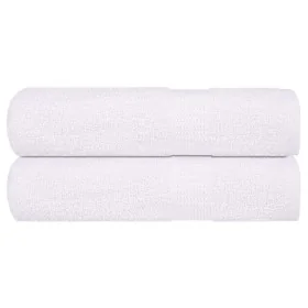 Toallas de mano 2 piezas blanco 50x100 cm 360 g/m² 100% algodón de , Toallas - Ref: Foro24-136649, Precio: 16,81 €, Descuento: %