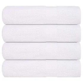 Toallas de ducha 4 uds 100% algodón blanco 70x140 cm 360 gsm de , Toallas - Ref: Foro24-136654, Precio: 36,70 €, Descuento: %