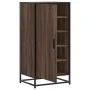 Zapatero madera contrachapada roble marrón 48x38x97,5 cm de , Zapateros y organizadores de calzado - Ref: Foro24-849203, Prec...