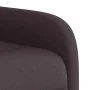 Silla de masaje reclinable de pie de tela marrón oscuro de , Sillones - Ref: Foro24-3302987, Precio: 280,89 €, Descuento: %