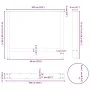 Patas de mesa de centro acero blanco 2 uds 100x(72-73) cm de , Patas para mesas - Ref: Foro24-4013321, Precio: 110,65 €, Desc...