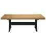Mesa de centro NOAIN patas en X madera maciza pino 120x60x40 cm de , Mesas de centro - Ref: Foro24-4100034, Precio: 103,89 €,...