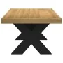 Mesa de centro NOAIN patas en X madera maciza pino 120x60x40 cm de , Mesas de centro - Ref: Foro24-4100034, Precio: 103,89 €,...