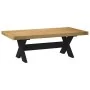 Mesa de centro NOAIN patas en X madera maciza pino 120x60x40 cm de , Mesas de centro - Ref: Foro24-4100034, Precio: 103,89 €,...
