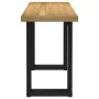 Escritorio NOAIN patas en U madera maciza pino 120x50x75 cm de , Escritorios - Ref: Foro24-4100041, Precio: 113,68 €, Descuen...