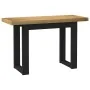 Escritorio NOAIN patas en U madera maciza pino 120x50x75 cm de , Escritorios - Ref: Foro24-4100041, Precio: 113,68 €, Descuen...