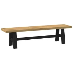 Banco comedor NOAIN patas forma A madera maciza pino de , Bancos de comedor y cocina - Ref: Foro24-4100048, Precio: 163,64 €,...