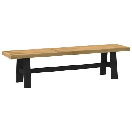 Banco comedor NOAIN patas forma A madera maciza pino de , Bancos de comedor y cocina - Ref: Foro24-4100048, Precio: 163,64 €,...