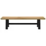 Banco comedor NOAIN patas forma A madera maciza pino de , Bancos de comedor y cocina - Ref: Foro24-4100048, Precio: 163,64 €,...