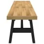 Banco comedor NOAIN patas forma A madera maciza pino de , Bancos de comedor y cocina - Ref: Foro24-4100048, Precio: 163,64 €,...