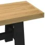Banco comedor NOAIN patas forma A madera maciza pino de , Bancos de comedor y cocina - Ref: Foro24-4100048, Precio: 163,64 €,...