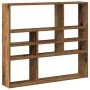 Estantería pared madera contrachapada madera antigua 90x16x78cm de , Estantes y estanterías - Ref: Foro24-856069, Precio: 46,...
