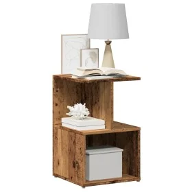 Mesitas noche 2uds madera contrachapada madera vieja 35x35x55cm de , Mesitas de noche - Ref: Foro24-856531, Precio: 58,93 €, ...