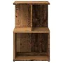 Mesitas noche 2uds madera contrachapada madera vieja 35x35x55cm de , Mesitas de noche - Ref: Foro24-856531, Precio: 58,93 €, ...
