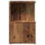 Mesitas noche 2uds madera contrachapada madera vieja 35x35x55cm de , Mesitas de noche - Ref: Foro24-856531, Precio: 58,93 €, ...