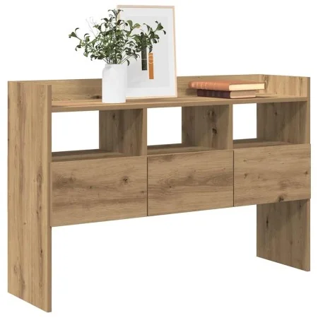 Aparador madera contrachapada roble artisian 105x30x70 cm de , Aparadores - Ref: Foro24-856635, Precio: 78,31 €, Descuento: %