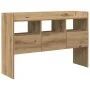 Aparador madera contrachapada roble artisian 105x30x70 cm de , Aparadores - Ref: Foro24-856635, Precio: 78,31 €, Descuento: %