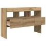 Aparador madera contrachapada roble artisian 105x30x70 cm de , Aparadores - Ref: Foro24-856635, Precio: 78,31 €, Descuento: %