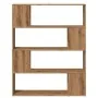 Estantería/divisor de espacios roble artisan 100x24x124,5 cm de , Librerías y estanterías - Ref: Foro24-856745, Precio: 72,60...