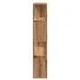 Estantería/divisor de espacios roble artisan 100x24x124,5 cm de , Librerías y estanterías - Ref: Foro24-856745, Precio: 72,60...