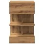 Mesitas noche 2 uds madera ingeniería roble artisian 40x35x65cm de , Mesitas de noche - Ref: Foro24-856751, Precio: 96,98 €, ...