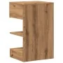 Mesitas noche 2 uds madera ingeniería roble artisian 40x35x65cm de , Mesitas de noche - Ref: Foro24-856751, Precio: 96,98 €, ...