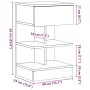 Mesitas noche 2 uds madera ingeniería roble artisian 40x35x65cm de , Mesitas de noche - Ref: Foro24-856751, Precio: 96,98 €, ...