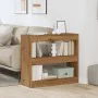 Estantería/divisor de espacios roble artisan 80x30x72 cm de , Librerías y estanterías - Ref: Foro24-856815, Precio: 58,65 €, ...