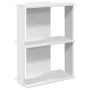 Librería 3 niveles madera ingeniería blanco 60x30x80 cm de , Librerías y estanterías - Ref: Foro24-860256, Precio: 37,96 €, D...