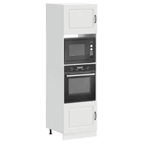 Armarios para horno 2 uds Lucca blanco madera de ingeniería de , Armarios de cocina - Ref: Foro24-3315031, Precio: 243,55 €, ...
