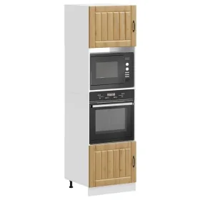 Armarios para horno 2uds Kalmar roble artisan madera ingeniería de , Armarios de cocina - Ref: Foro24-3315050, Precio: 185,35...
