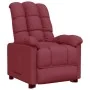 Sillón reclinable de tela rojo tinto von , Sessel - Ref: Foro24-342724, Preis: 177,69 €, Rabatt: %