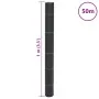Membrana para malezas PP negra 1x50 m de , Mallas antihierbas - Ref: Foro24-4005181, Precio: 36,20 €, Descuento: %
